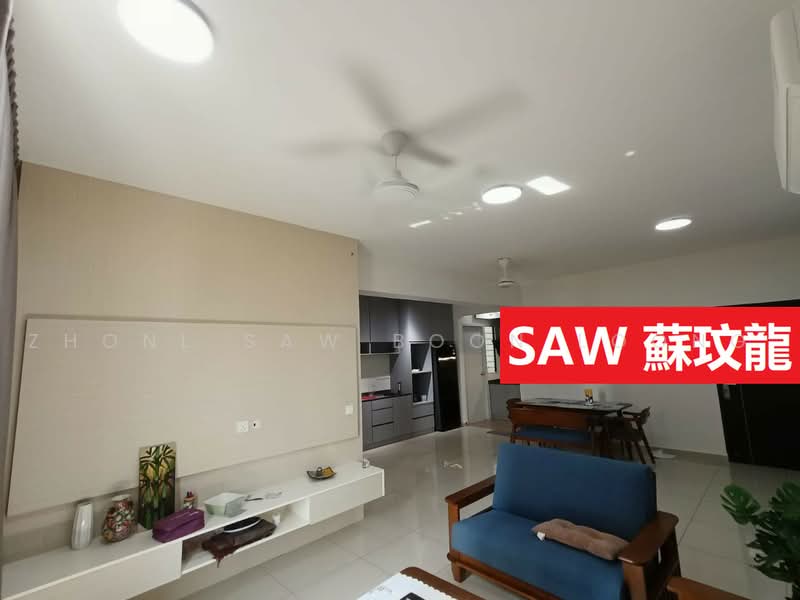 Kondominium untuk Dijual di Emerald Residence - Zhonl Saw Boon Loong - Living Room - PropertyGuru.com.my