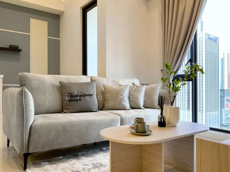 Servis Apartment untuk Disewa di The Sentral Suites - Mico Wong - Living Room - PropertyGuru.com.my