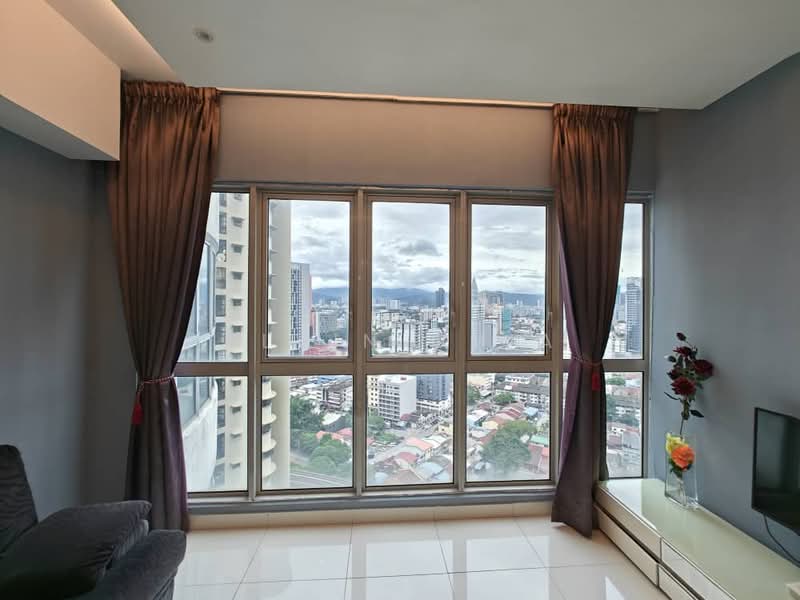 Servis Apartment untuk Dijual di Regalia Residence - Alvin Chia - Living Room - PropertyGuru.com.my