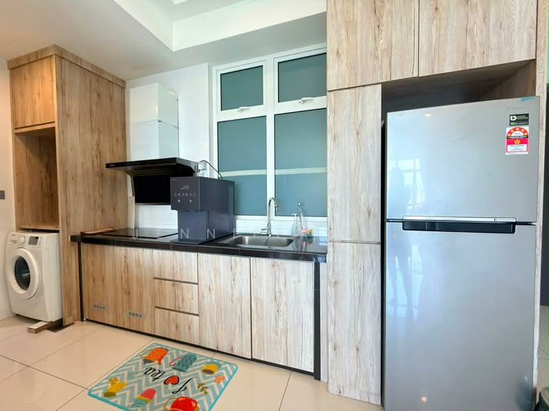 Kondominium untuk Disewa di D'Suites Akasia Horizon @ Horizon Hills - Jennifer Tee - Kitchen - PropertyGuru.com.my