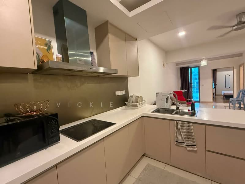 Servis Apartment untuk Disewa di Suasana Bukit Ceylon / Raja Chulan Residences - Vickie Foong - Kitchen - PropertyGuru.com.my