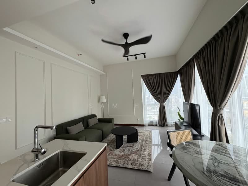 Servis Apartment untuk Disewa di Core Residence @ TRX - Sam Ho - Living Room - PropertyGuru.com.my