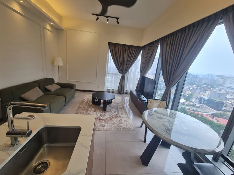 Kediaman Servis untuk Disewa di Core Residence @ TRX - Sam Ho - Living Room - PropertyGuru.com.my