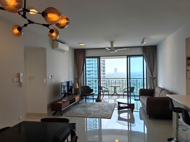 Kondominium untuk Disewa di Teega Residences - Kennedy Looi - Living Room - PropertyGuru.com.my