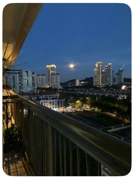 Servis Apartment untuk Disewa di Avelon Tower @ Plaza Medan Putra - Mimi Chee - Balcony - PropertyGuru.com.my