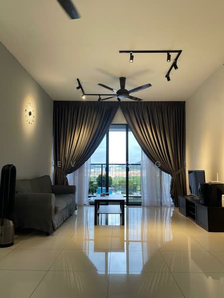 Servis Apartment untuk Disewa di Setia City Residences - Eve Wong - Living Room - PropertyGuru.com.my