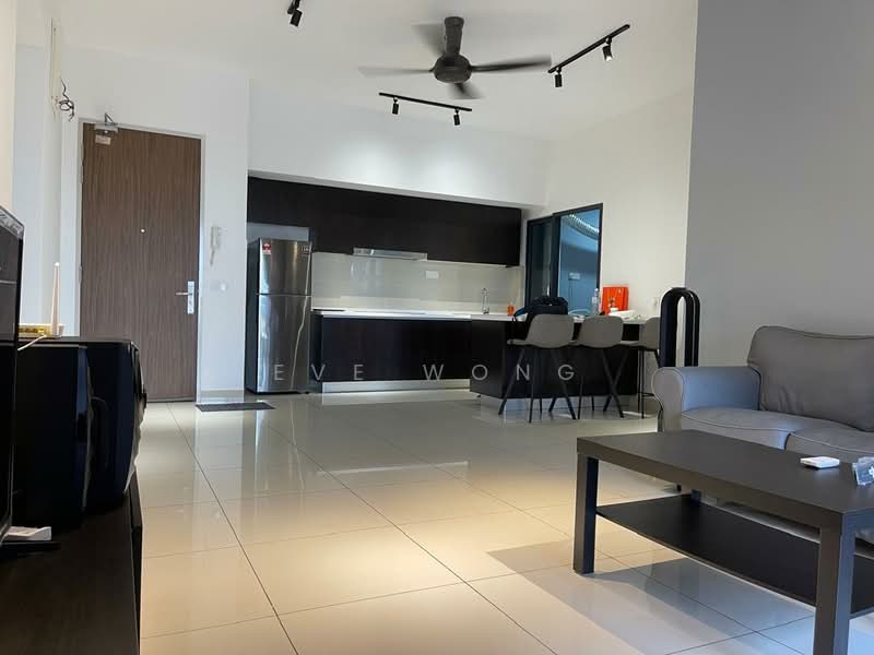 Servis Apartment untuk Disewa di Setia City Residences - Eve Wong - Living Room - PropertyGuru.com.my