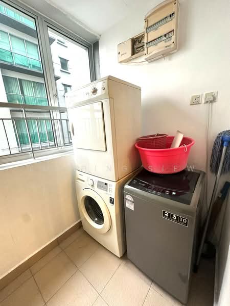 Service Residence for Rent at Solaris Dutamas - Lee Ping Siew - Balcony - PropertyGuru.com.my