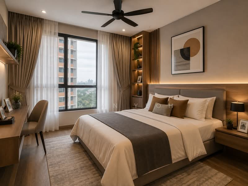 Kediaman Servis untuk Disewa di Rhythm Avenue - Bryan Yeoh - Bedroom - PropertyGuru.com.my