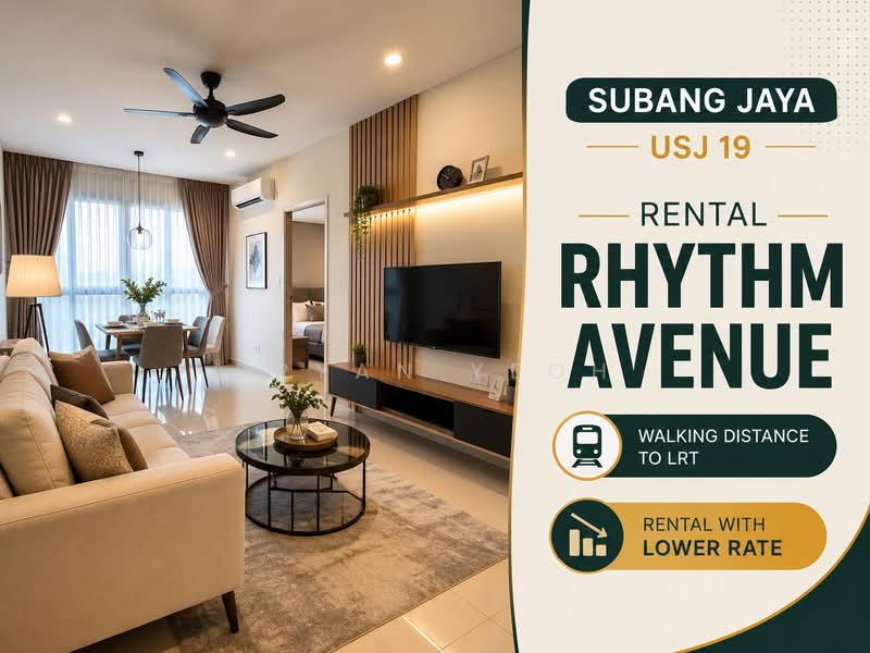 Kediaman Servis untuk Disewa di Rhythm Avenue - Bryan Yeoh - Living Room - PropertyGuru.com.my