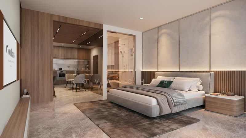 Service Residence for Sale at CloutHaus Residences - Nova Chua - Bedroom - PropertyGuru.com.my