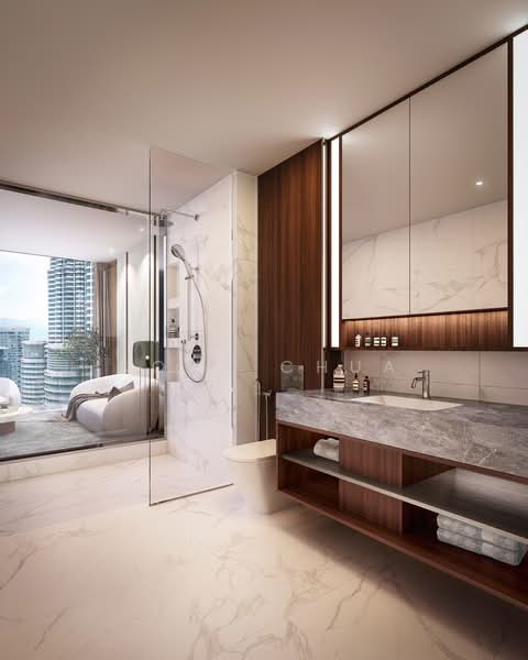 Service Residence for Sale at CloutHaus Residences - Nova Chua - Bathroom - PropertyGuru.com.my