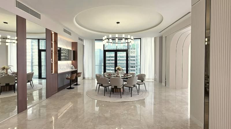 Kediaman Servis untuk Dijual di K Residence @ KLCC - Nova Chua - Dining Room - PropertyGuru.com.my