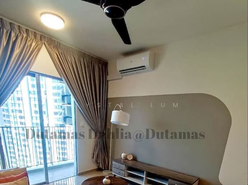 Condominium for Rent at Residensi Dutamas Dahlia - Crystal Lum - Living Room - PropertyGuru.com.my