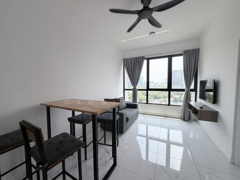 Servis Apartment untuk Disewa di Cubic Botanical - Cammie Loh - Living Room - PropertyGuru.com.my