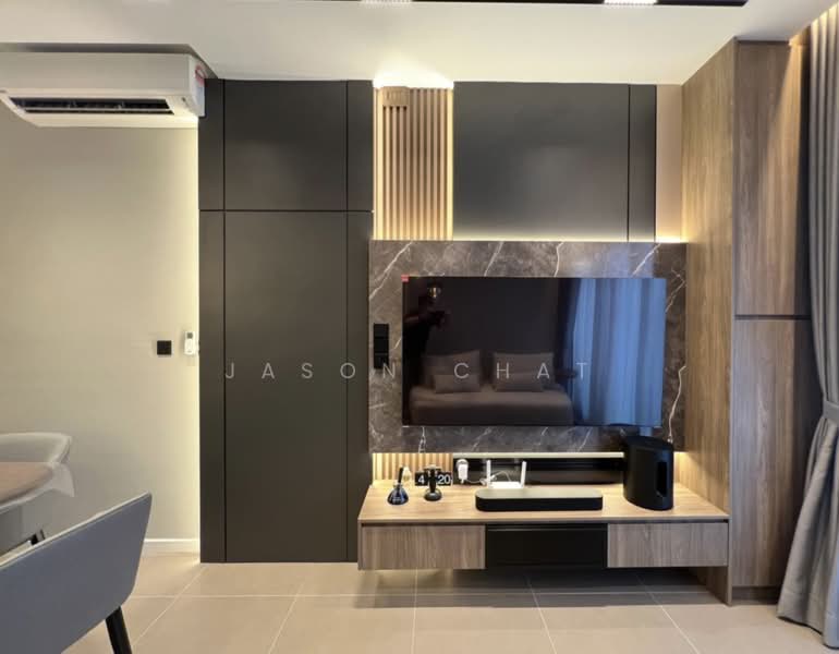 Kediaman Servis untuk Dijual di The Rosewoodz @ Bukit Jalil - Jason Chat - Living Room - PropertyGuru.com.my