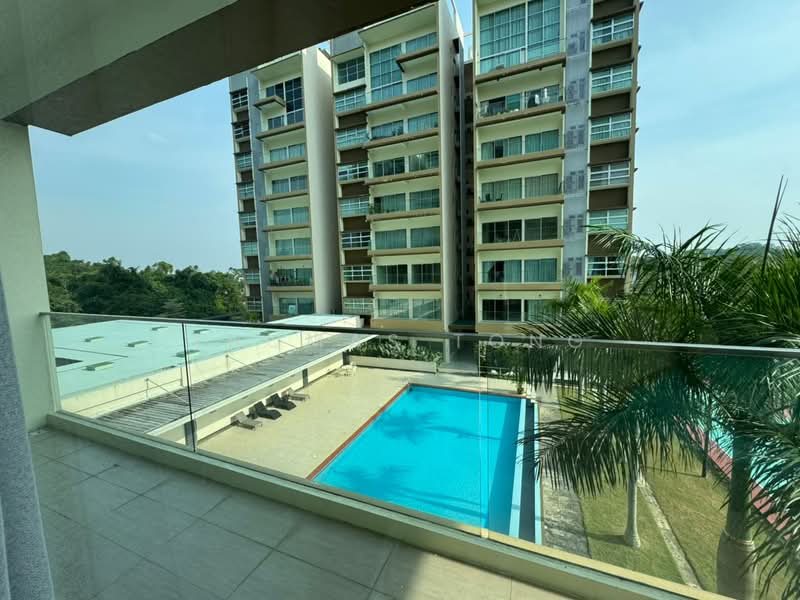 Kondominium untuk Disewa di Inspire Heights - Thomas Tong - Balcony - PropertyGuru.com.my