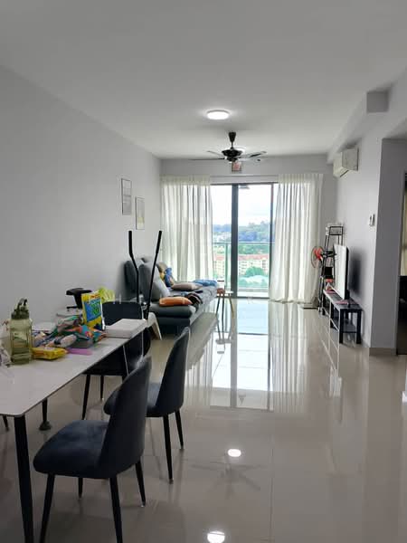Service Residence for Sale at Amerin Residence - Philip Koh - Living Room - PropertyGuru.com.my