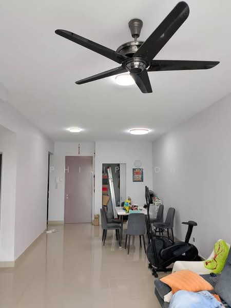 Service Residence for Sale at Amerin Residence - Philip Koh - Living Room - PropertyGuru.com.my