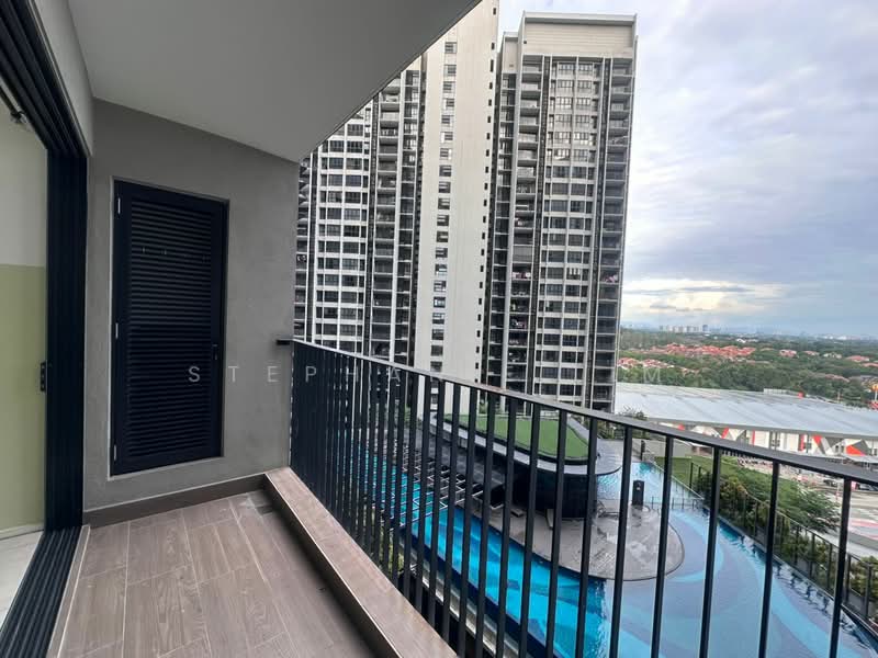 Kediaman Servis untuk Disewa di Geo Bukit Rimau - Stephanie Lim - Balcony - PropertyGuru.com.my
