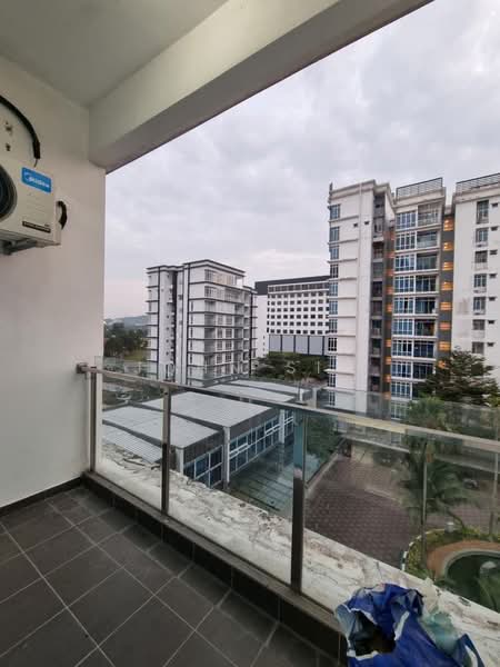 Service Residence for Rent at THE SENAI GARDEN (PANGSAPURI IMPIAN SENAI) - John Sia - Balcony - PropertyGuru.com.my
