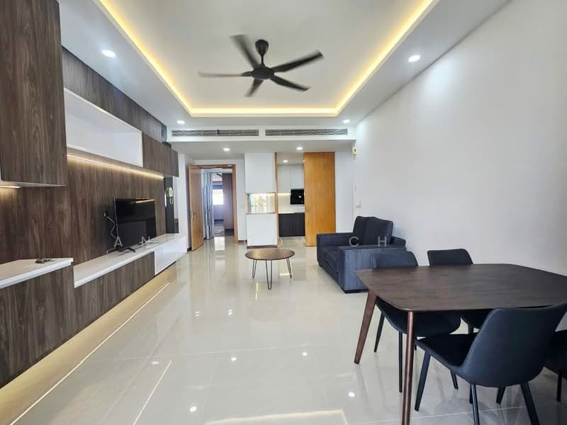 Service Residence for Rent at Southern Marina Residences - Ang Boon Chai - Living Room - PropertyGuru.com.my