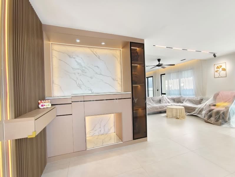 Semi-Detached House for Sale in Kota Emerald (Rawang) - Roman Yap - Living Room - PropertyGuru.com.my