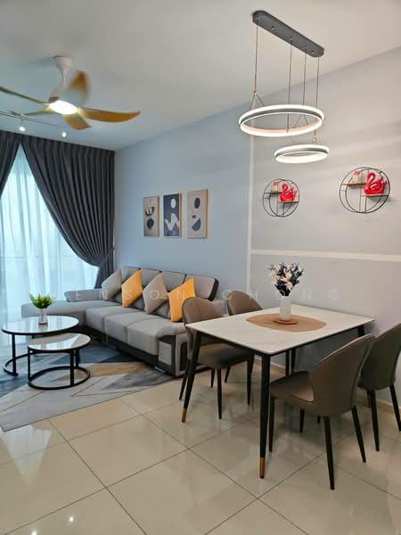 Service Residence for Rent at The M @ Medini Macrolink - Benson Chong - Living Room - PropertyGuru.com.my