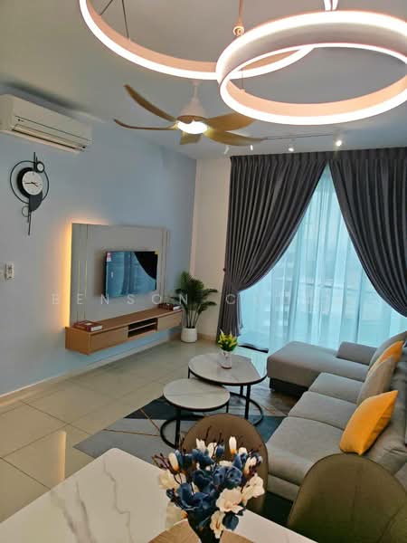 Service Residence for Rent at The M @ Medini Macrolink - Benson Chong - Living Room - PropertyGuru.com.my