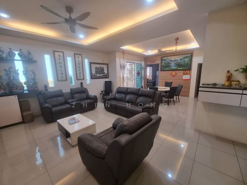 Rumah Berkembar untuk Dijual di Taman Aston (Bukit Mertajam) - Zhen Hong - Living Room - PropertyGuru.com.my
