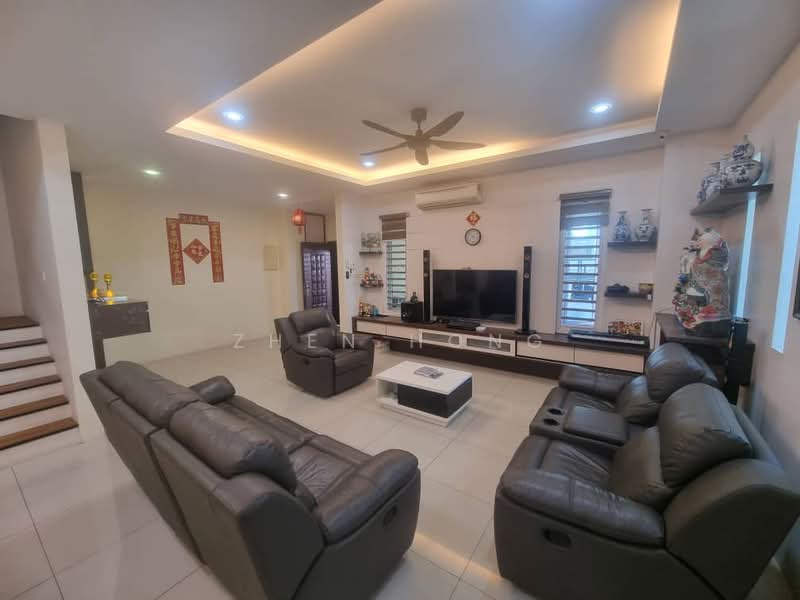 Rumah Berkembar untuk Dijual di Taman Aston (Bukit Mertajam) - Zhen Hong - Living Room - PropertyGuru.com.my