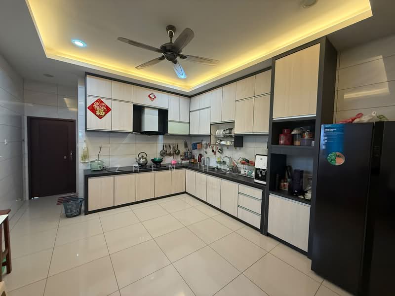 Rumah Berkembar untuk Dijual di Taman Aston (Bukit Mertajam) - Zhen Hong - Kitchen - PropertyGuru.com.my