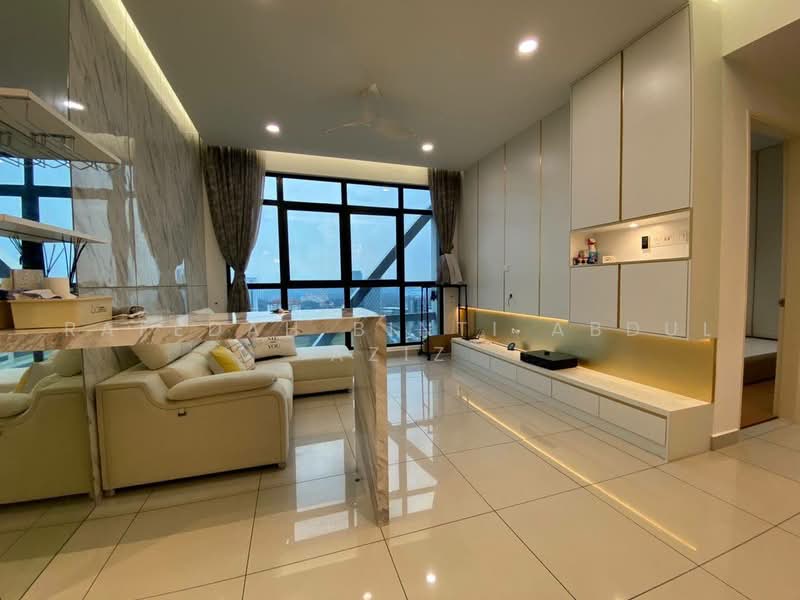Servis Apartment untuk Dijual di Conezion Residences - Rafedah Binti Abdul Aziz - Living Room - PropertyGuru.com.my