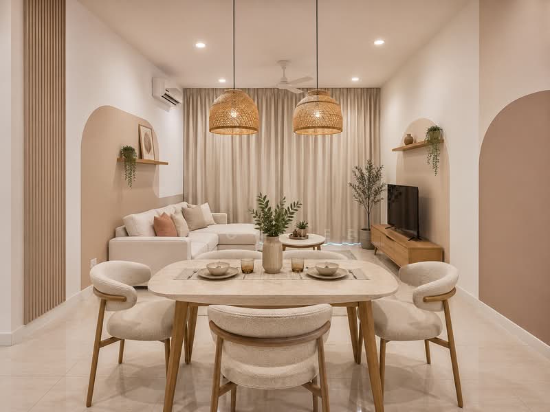 Kondominium untuk Disewa di One Cochrane Residence - Leon Lee - Living Room - PropertyGuru.com.my
