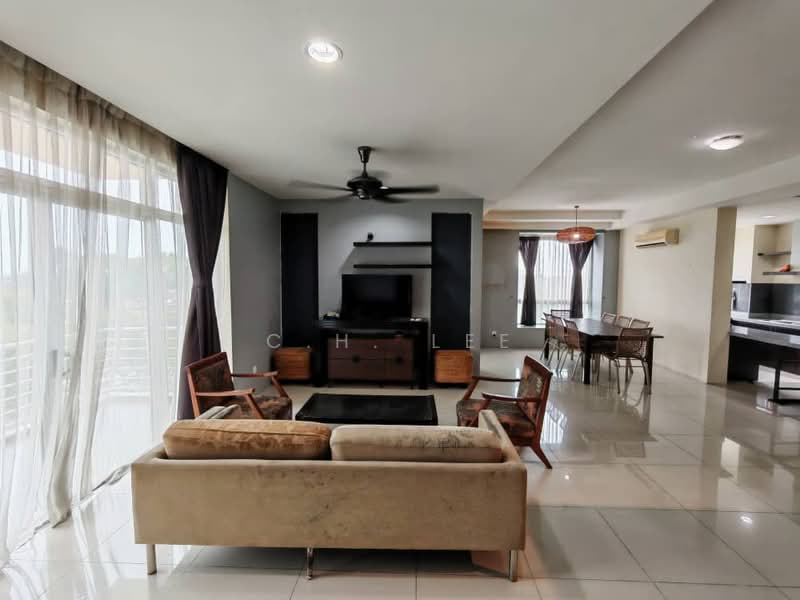 Kondominium untuk Disewa di Sky Residence - C.H. Lee - Living Room - PropertyGuru.com.my