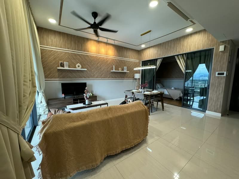 Kondominium untuk Disewa di One Cochrane Residence - Leon Lee - Living Room - PropertyGuru.com.my