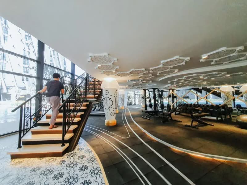 Kediaman Servis untuk Dijual di Arte Mont Kiara - Hannee Tay - Gym - PropertyGuru.com.my
