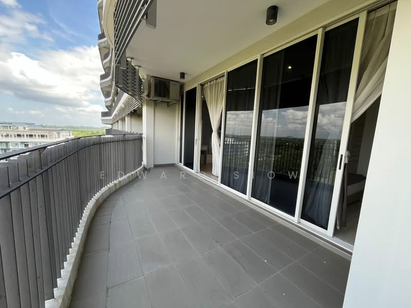 Service Residence for Rent at Encorp Marina - Edward Siow - Balcony - PropertyGuru.com.my