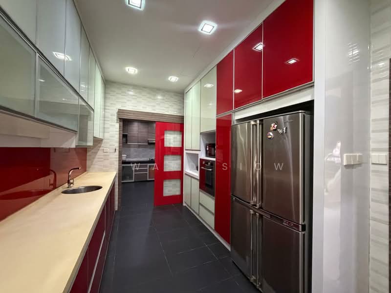 Cluster House for Rent in Taman Gaya (Ulu Tiram) - Edward Siow - Kitchen - PropertyGuru.com.my