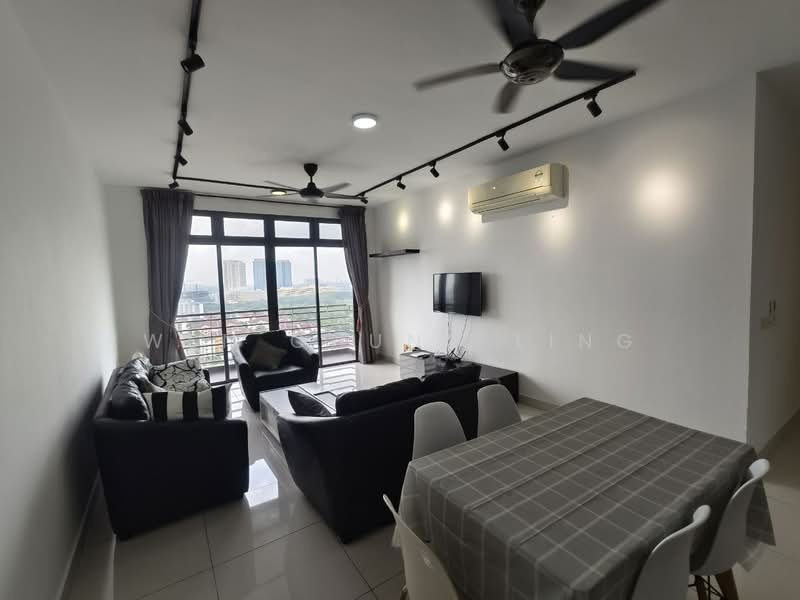 Servis Apartment untuk Disewa di Residences @ 1 Tebrau - Wen Chung Ling - Living Room - PropertyGuru.com.my