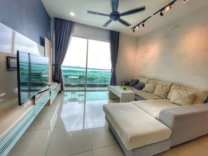 Service Residence for Sale at D'carlton (Residensi Seri Mega) - Wen Chung Ling - Living Room - PropertyGuru.com.my