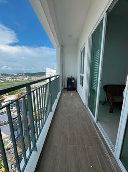 Condominium for Rent at Lucerne Residences - Ivy Yeoh - Balcony - PropertyGuru.com.my