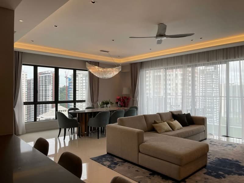 Kondominium untuk Dijual di Residensi 22 - Jovie Lim - Living Room - PropertyGuru.com.my
