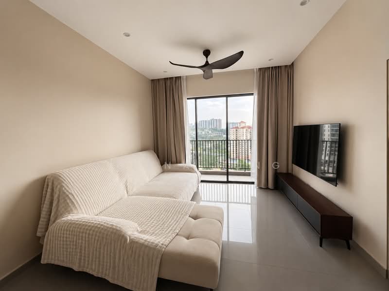 Servis Apartment untuk Disewa di The Harmony - SELENA YONG - Living Room - PropertyGuru.com.my