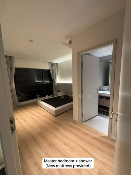Servis Apartment untuk Disewa di The Atrium - Mk Wong - Master Bedroom - PropertyGuru.com.my