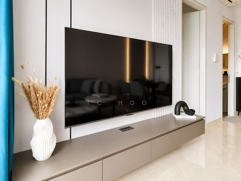 Service Residence for Rent at Lucentia Residences - TC Hoo - Living Room - PropertyGuru.com.my