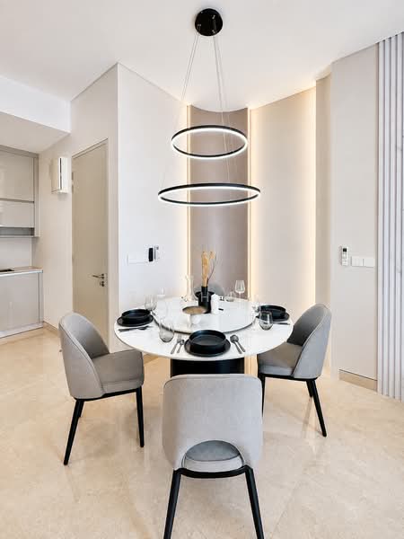 Service Residence for Rent at Lucentia Residences - TC Hoo - Dining Room - PropertyGuru.com.my