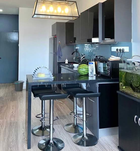 Service Residence for Sale at KL Gateway Premium Residences - Ivan Tan - Kitchen - PropertyGuru.com.my