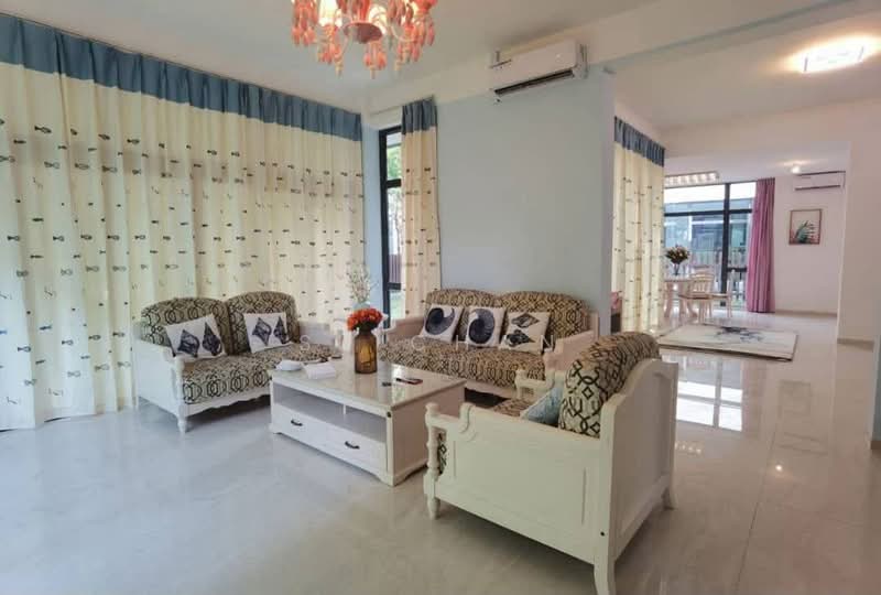 Rumah Kluster untuk Disewa di Forest City (Gelang Patah) - SJ CHAN - Living Room - PropertyGuru.com.my