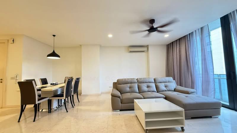 Condominium for Sale at 6 CapSquare - Sam Chock - Living Room - PropertyGuru.com.my